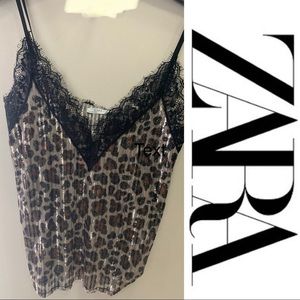 Zara | Leopard Tank Top/Cami